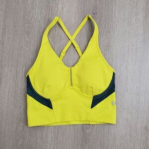 Lululemon Bonded Bra in Split Pea/Alberta Lake